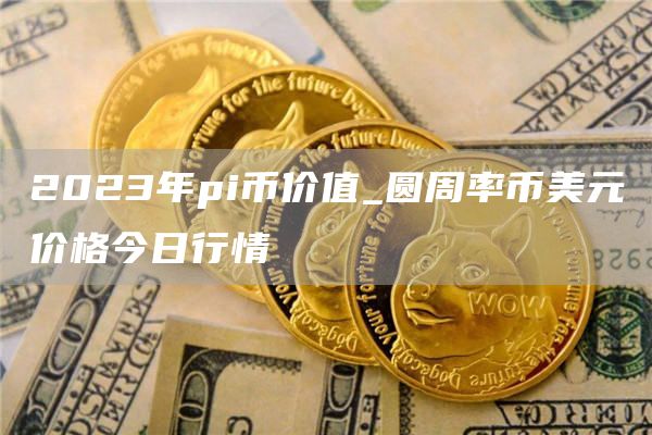 2023年pi币价值_圆周率币美元价格今日行情
