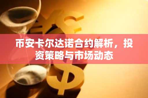 币安卡尔达诺合约解析，投资策略与市场动态