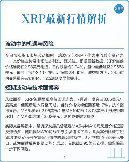 欧可易炒XRP，深度解析加密货币交易平台的XRP交易优势