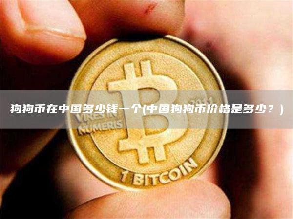 狗狗币在中国多少钱一个 - 中国狗狗币价格是多少？