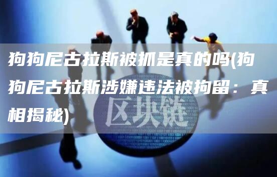 狗狗尼古拉斯被抓是真的吗 - 狗狗尼古拉斯涉嫌违法被拘留:真相揭秘