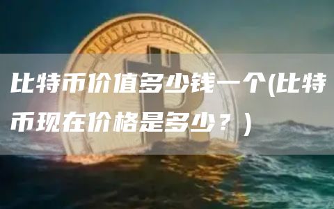 比特币价值多少钱一个 - 比特币现在价格是多少?