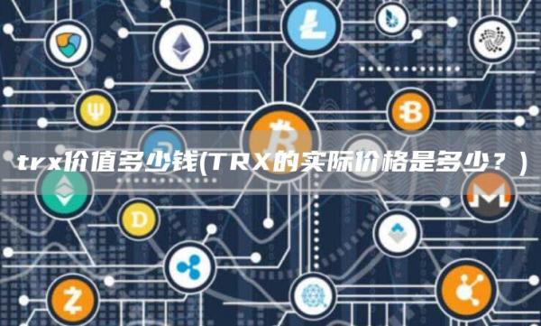 tr价值多少钱 - TR的实际价格是多少?