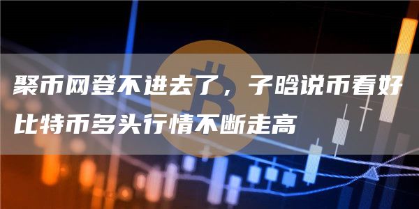 聚币网登不进去了,子晗说币看好比特币多头行情不断走高