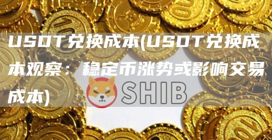 USDT兑换成本 - USDT兑换成本观察:稳定币涨势或影响交易成本