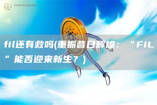fil还有救吗 - 重振昔日辉煌:“FIL”能否迎来新生?