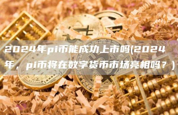 2024年pi币能成功上市吗 - 2024年,pi币将在数字货币市场亮相吗?