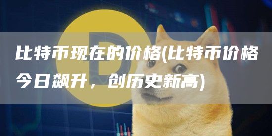 比特币现在的价格 - 比特币价格今日飙升,创历史新高