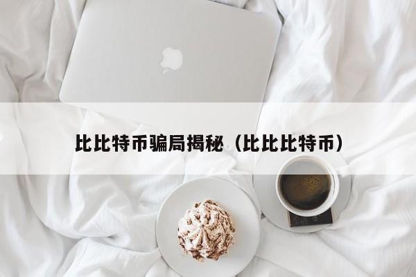 比比特币骗局揭秘（比比比特币）