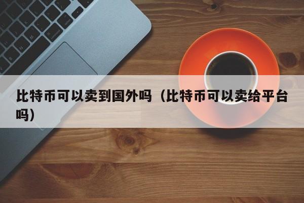 比特币可以卖到国外吗(比特币可以卖给平台吗)