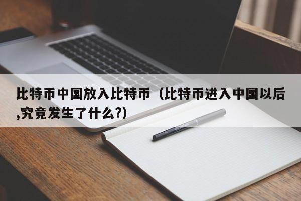比特币中国放入比特币（比特币进入中国以后,究竟发生了什么?）