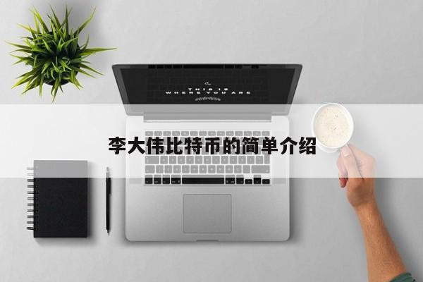李大伟比特币的简单介绍
