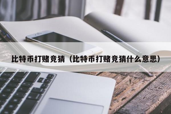 比特币打赌竞猜（比特币打赌竞猜什么意思）