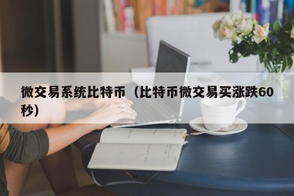 微交易系统比特币（比特币微交易买涨跌60秒）