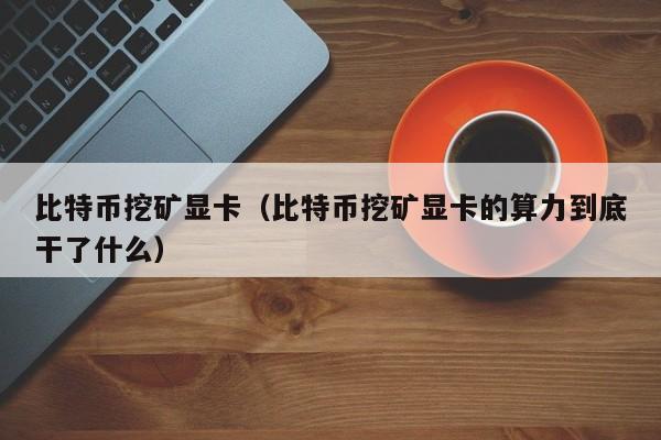 比特币挖矿显卡（比特币挖矿显卡的算力到底干了什么）