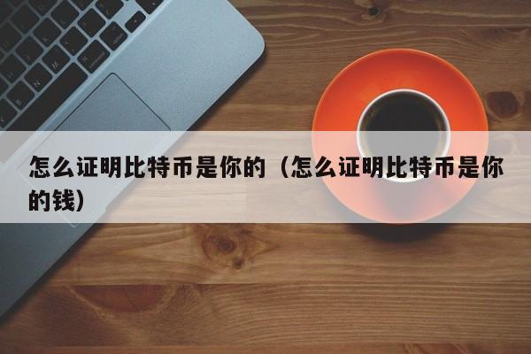 怎么证明比特币是你的（怎么证明比特币是你的钱）