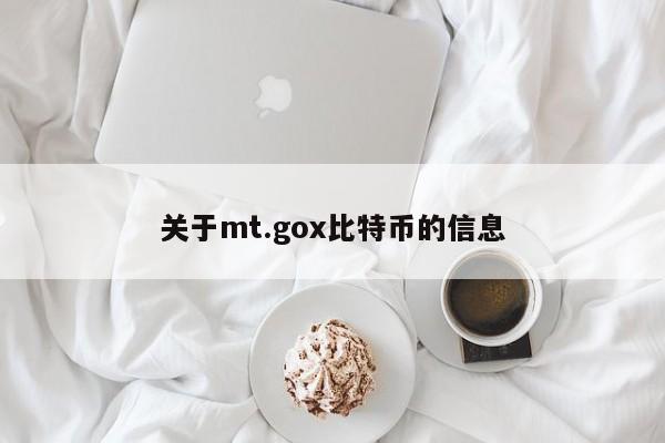 关于mt.gox比特币的信息